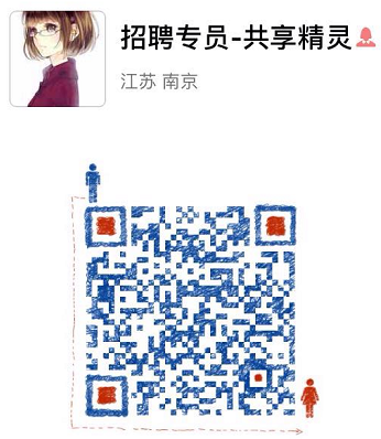 WIFI共享精灵招聘精灵微信二维码